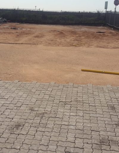 60mm Interlock Zig zag industrial paving